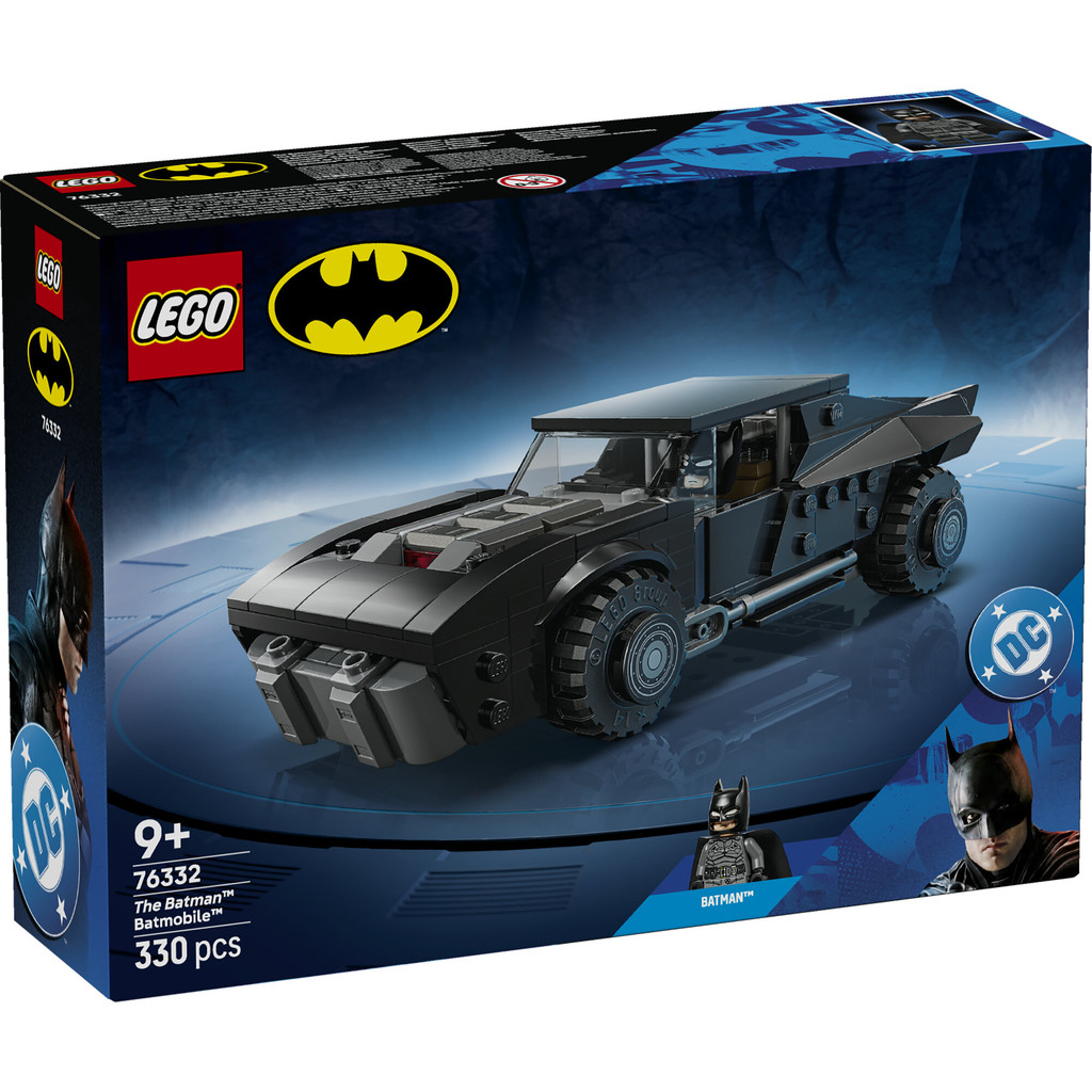 LEGO Super Heroes DC 76332 The Batman Batmobile (330 Pieces), Mainan Anak Laki-Laki, Mainan Mobil, Block - Gambar 3