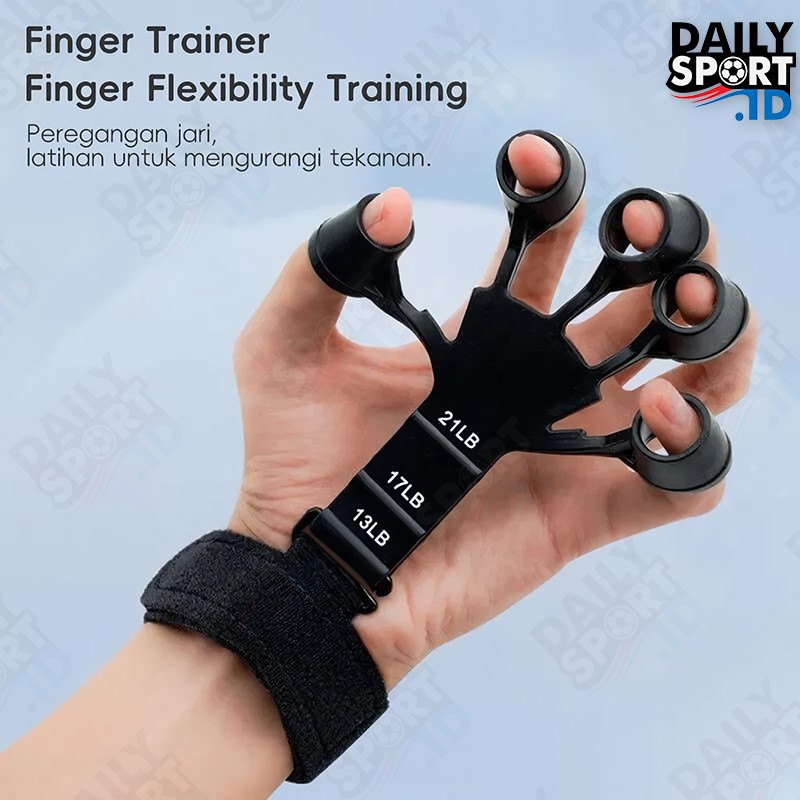 Finger Trainer/Finger Flexibility Training/Guitar Training Hand Grip /Strengthener Tension Restorer Silicone Finger Puller Finger Exerciser Grip Strength Trainer