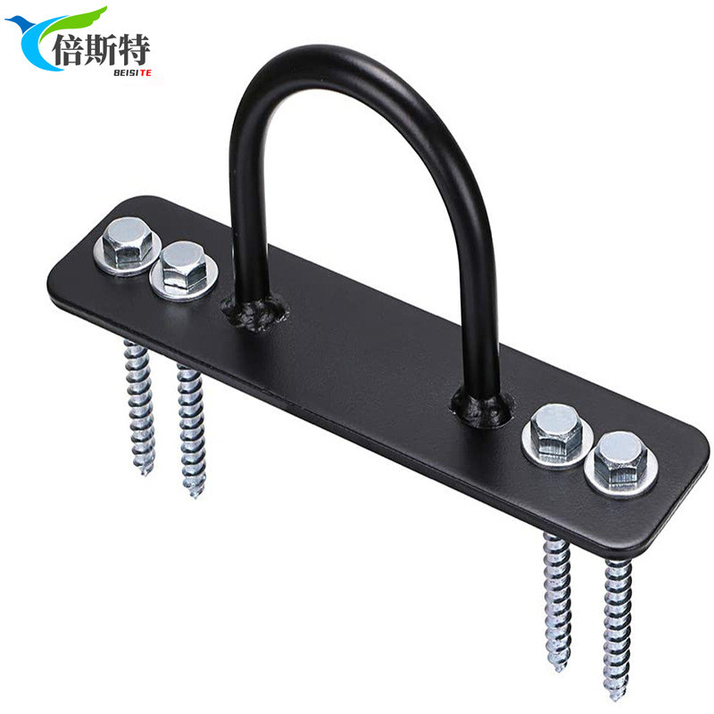 Rope suspension rack with fixed buckle for storage, fitness battle rope ...