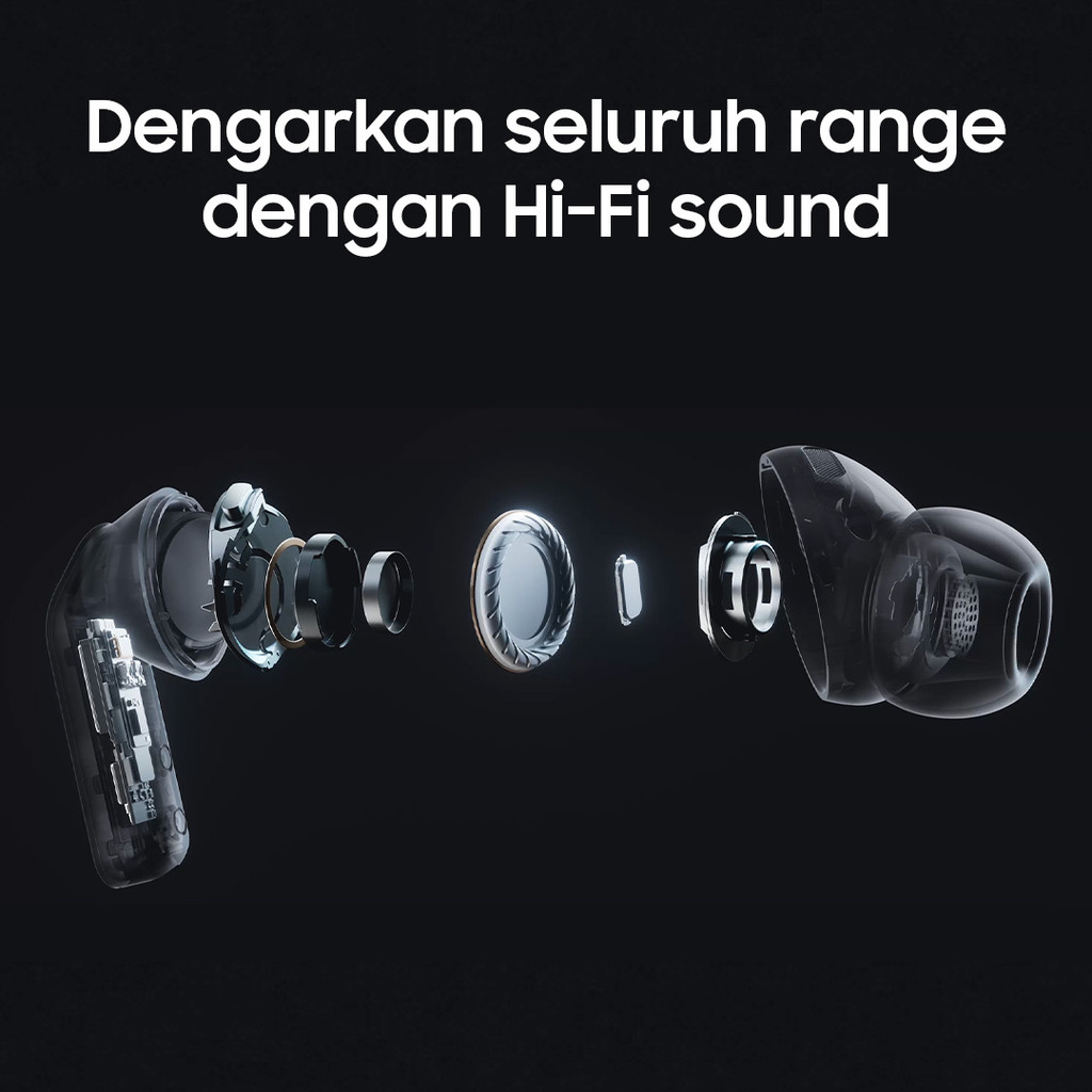 Samsung Galaxy Buds4 Pro - White / 24 bit Hi-Fi / Multi AI Agent / Premium Metal Finish / ANC - Gambar 3