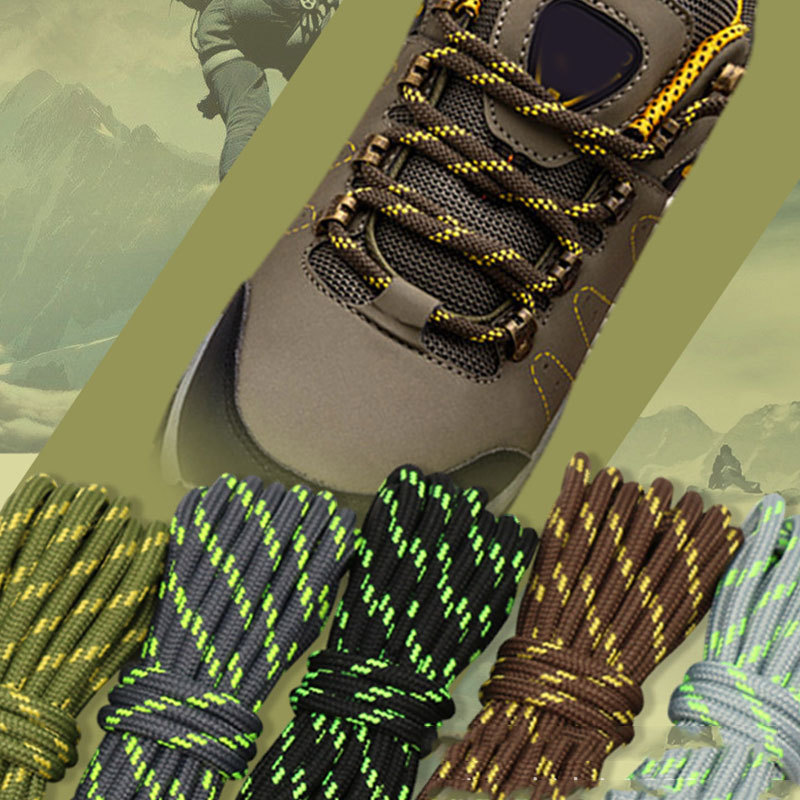 1Pair 120cm Shoe Accessories Shoelaces Shoes Laces Tie Rope Bold Wear ...