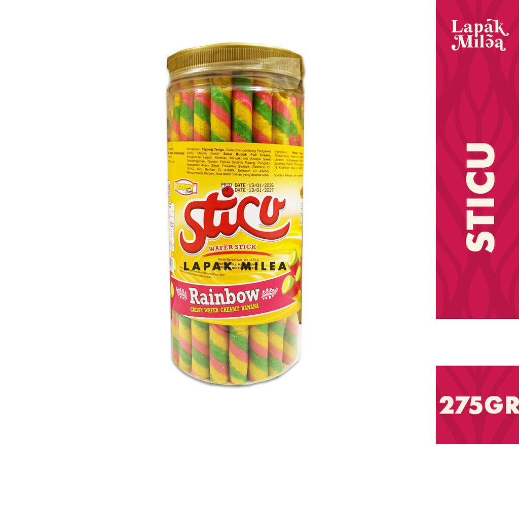 [READ DESCRIPTION] Astor Sticu Wafer Rainbow Cream Banana Happy Time ...