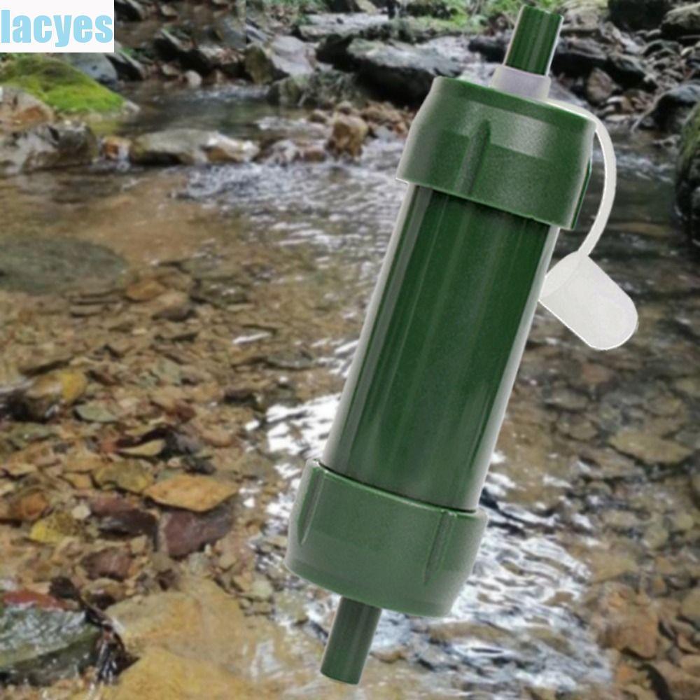 LACYES Purification Water Filter, Direct Drinking Straw Mini Water ...
