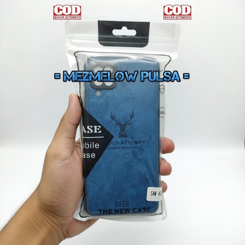 Case Cloth Jeans / Casing Caseng Hape Case Jeans Case SAMSUNG M12 / SAMSUNG A12 5G