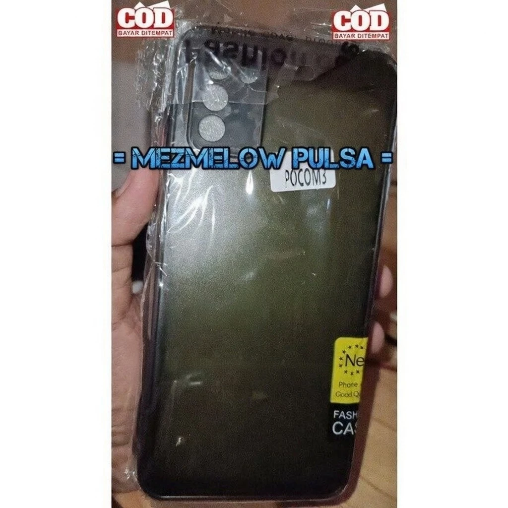 Hardcase Transparant Pelindung Kamera Casing Case XIAOMI POCO M3 - Gambar 3
