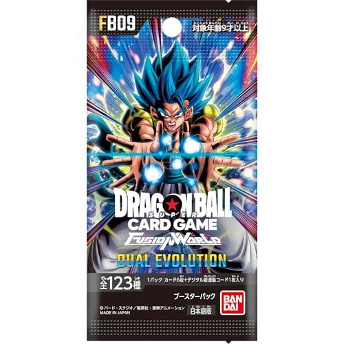 BANDAI Dragon Ball Super Card Game Fusion World Booster Pack DUAL