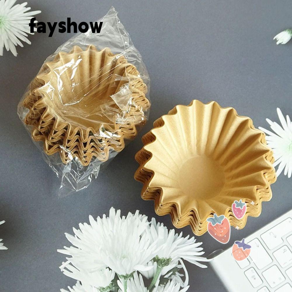 FAYSHOWSG 50pcs Coffee Filter Paper, 45mm/50mm Hand Brewed Coffee ...