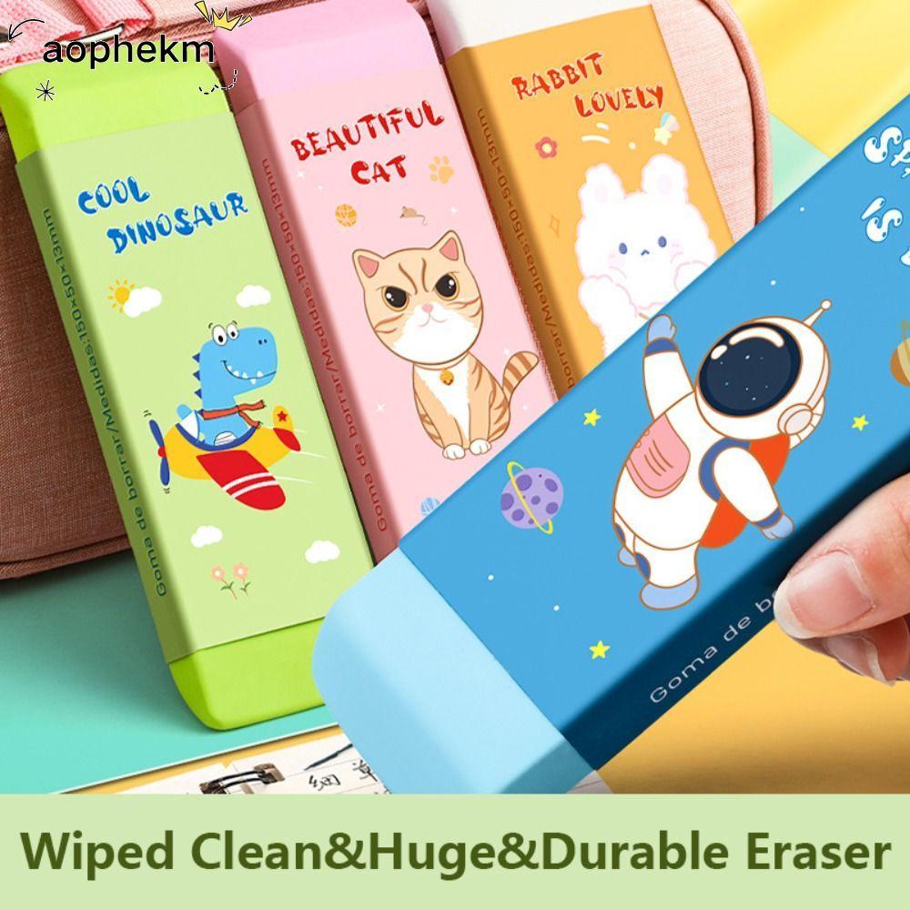 AOPHEKM Huge Eraser, Learning Super Large Block Giant Eraser, Cartoon ...