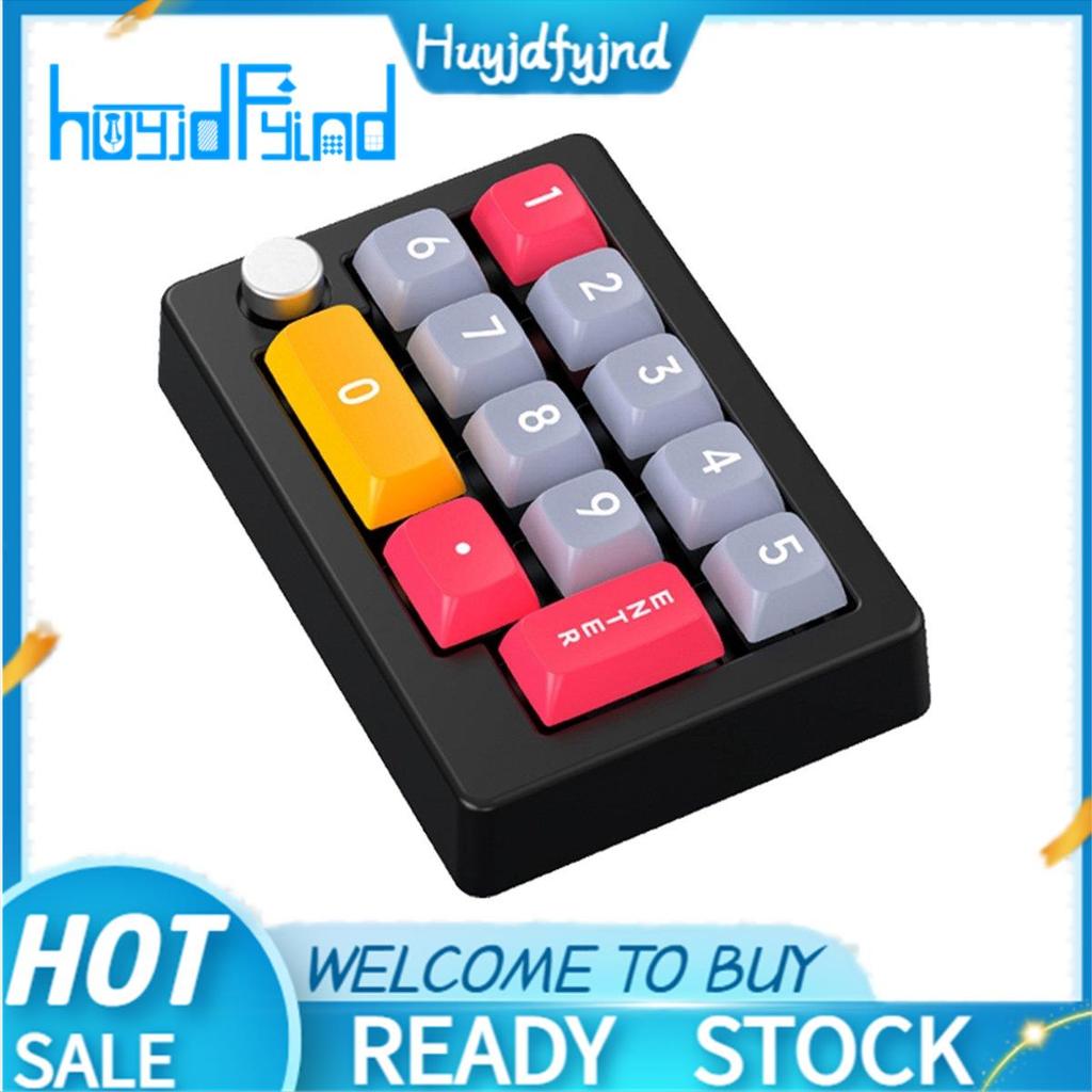 13 Key Macro Programmable Hot Swappable Mechanical Switch 7 Color RGB ...