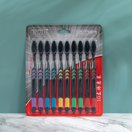 POPmaker Sikat Gigi Dewasa 10 Pcs Lembut Nyaman - Gambar 4
