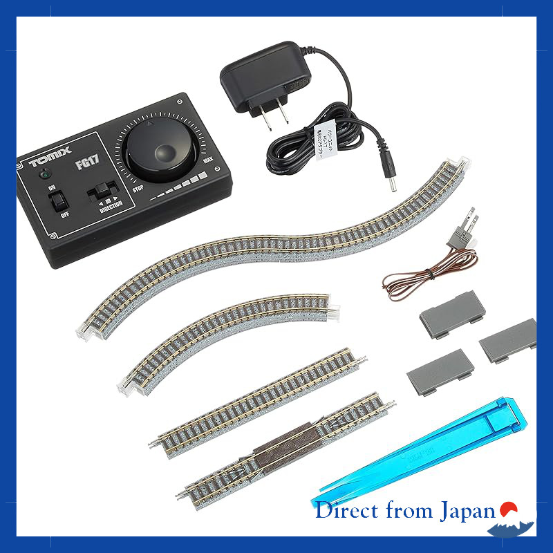 TOMYTEC TOMIX N Scale Mini Train Model Operation Set 90098 Rail Set ...
