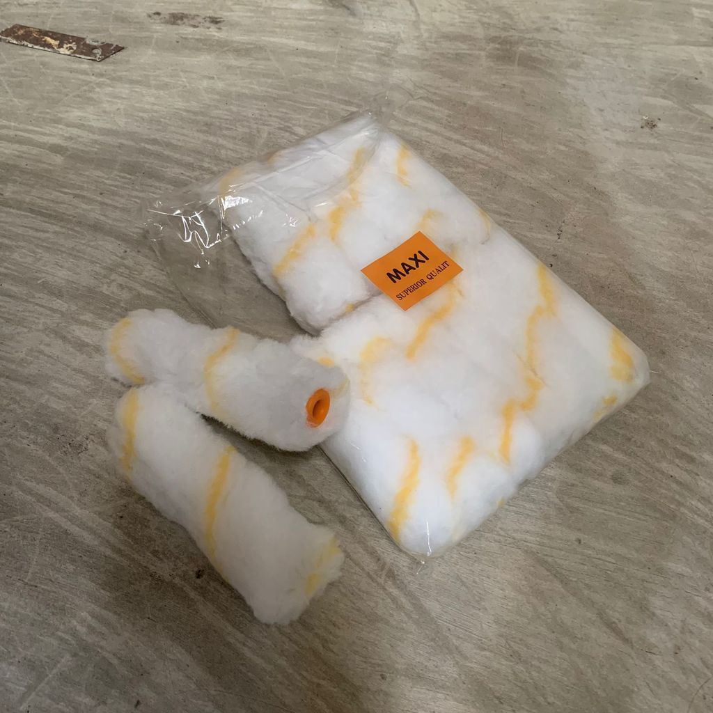 Refill Bulu Kuas Roll 4 Inch / Isi Bulu Roll Kapal 4 Inch - Gambar 4