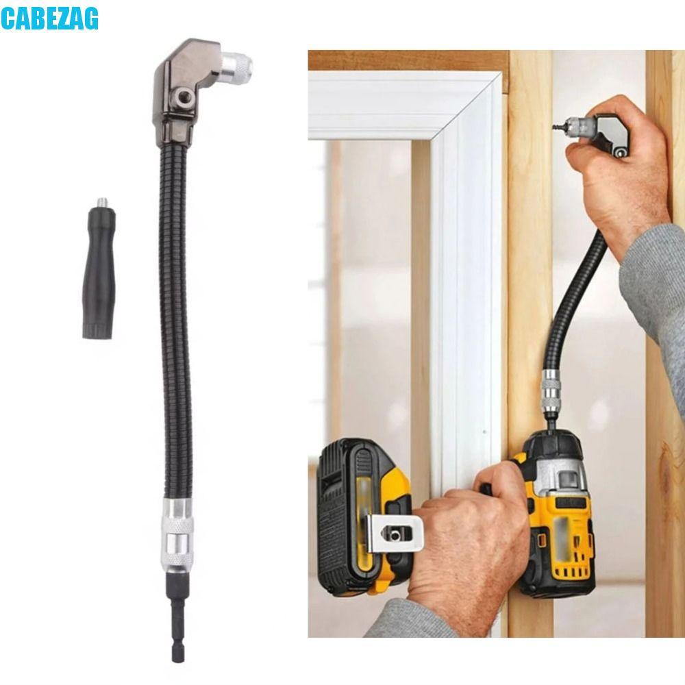 CABEZAG Right Angle Drill, 90 Degree 6.35mm Screwdriver Drill Chuck ...