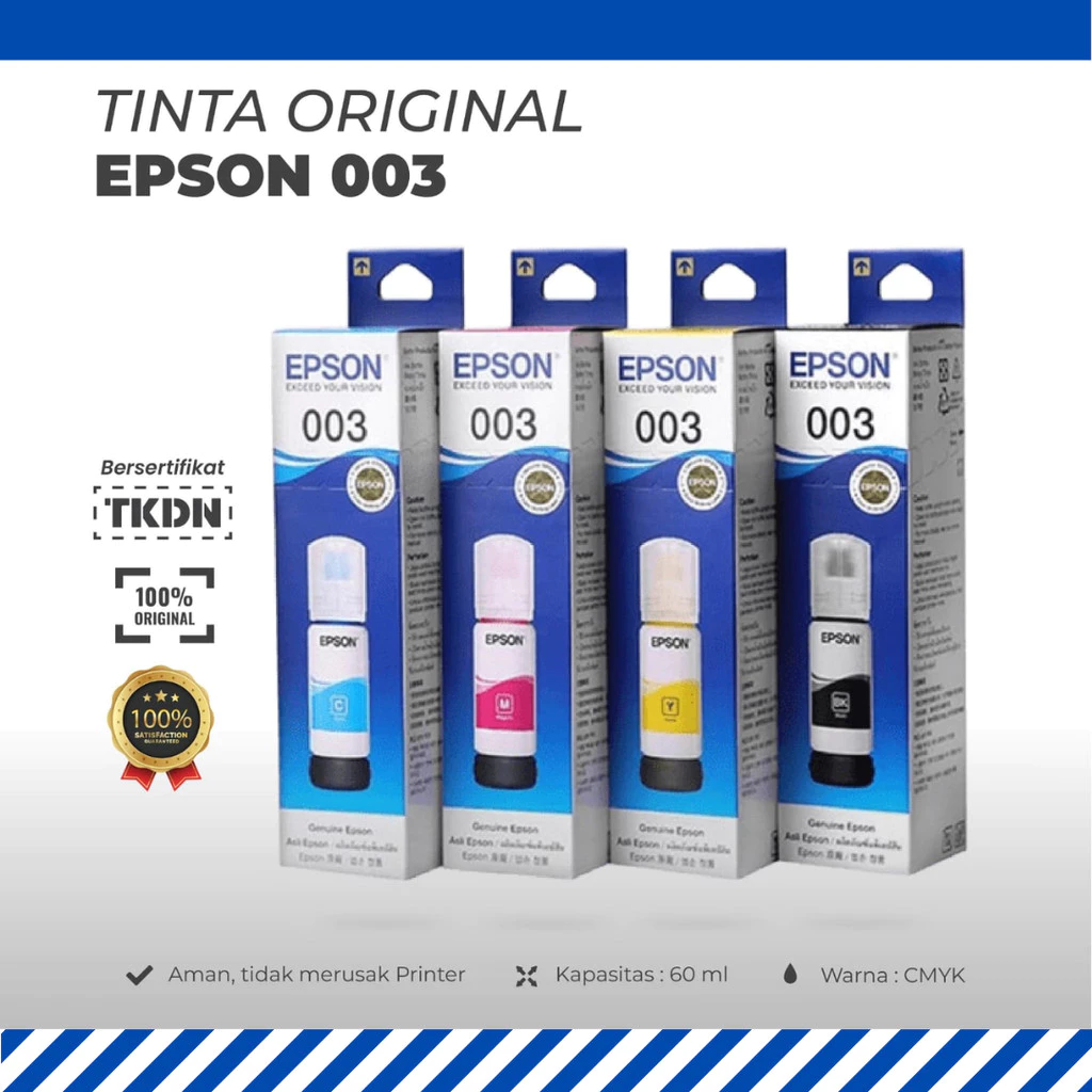 EPSON 003 / 664 Tinta Refil 65 Ml