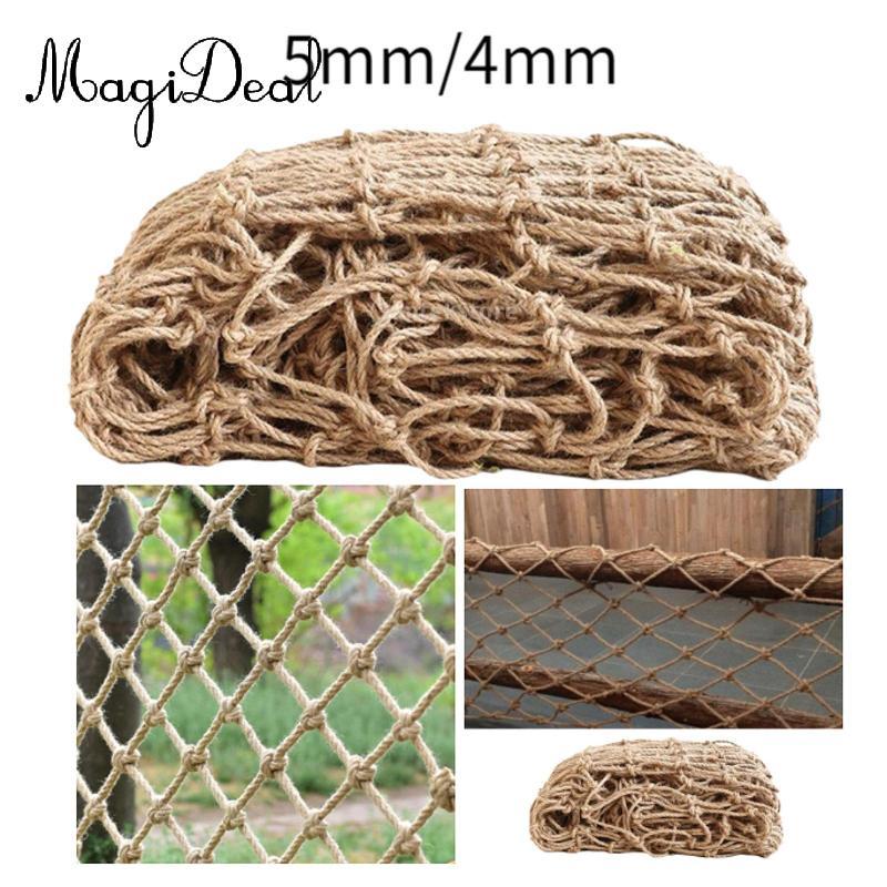 MagiDeal Hemp Rope Net, Garden Net, Truck Cargo Net, Multi-purpose ...