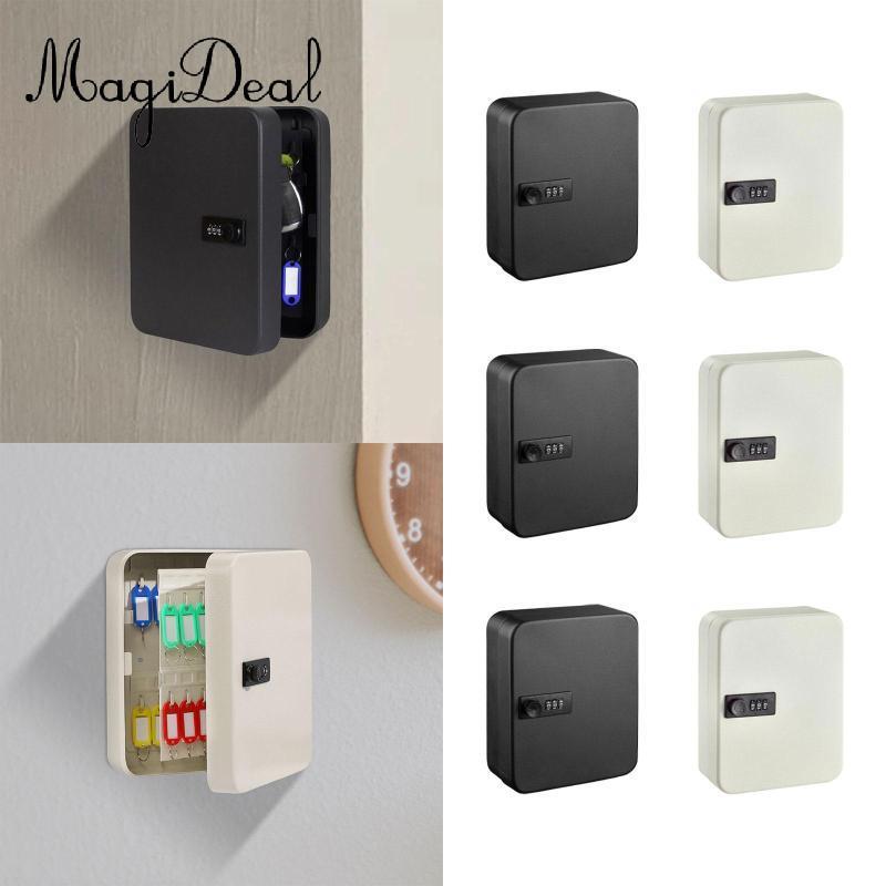 MagiDeal Key Lock Box Key Cabinet with Combination Lock Security Key ...