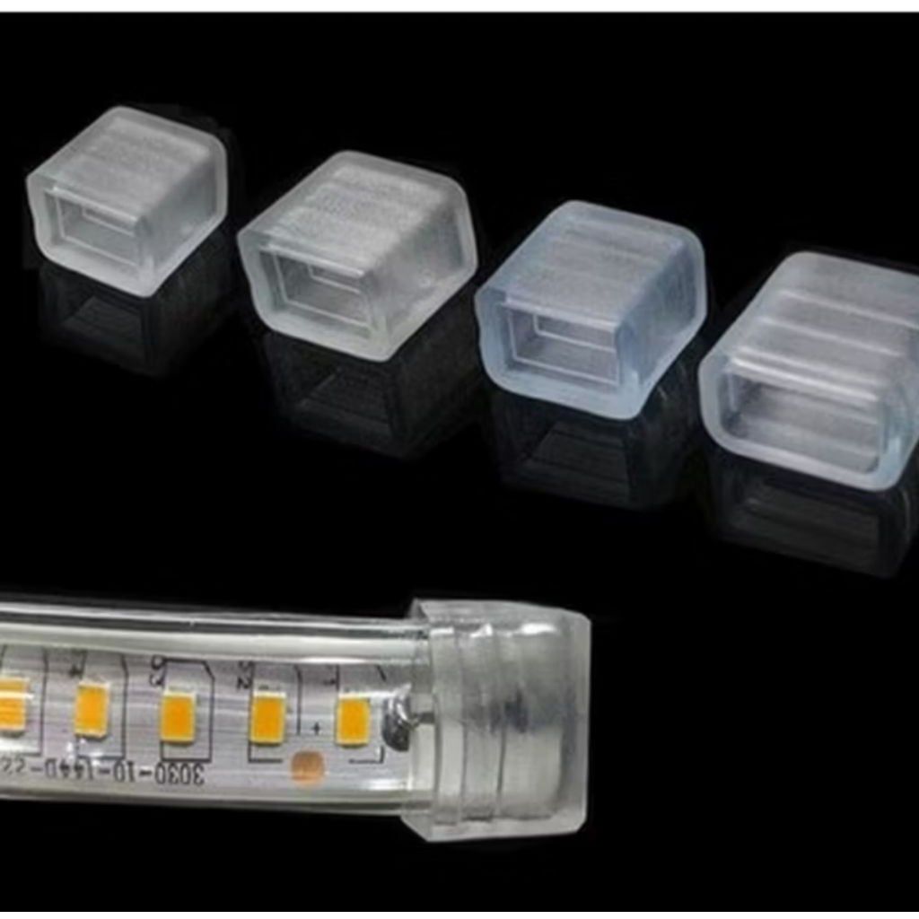 1PCS Tutup Lampu Strip Neon Flex LED Transparant Cover Pengaman Penutup Sambungan Kabel Lamp A160 - Gambar 4