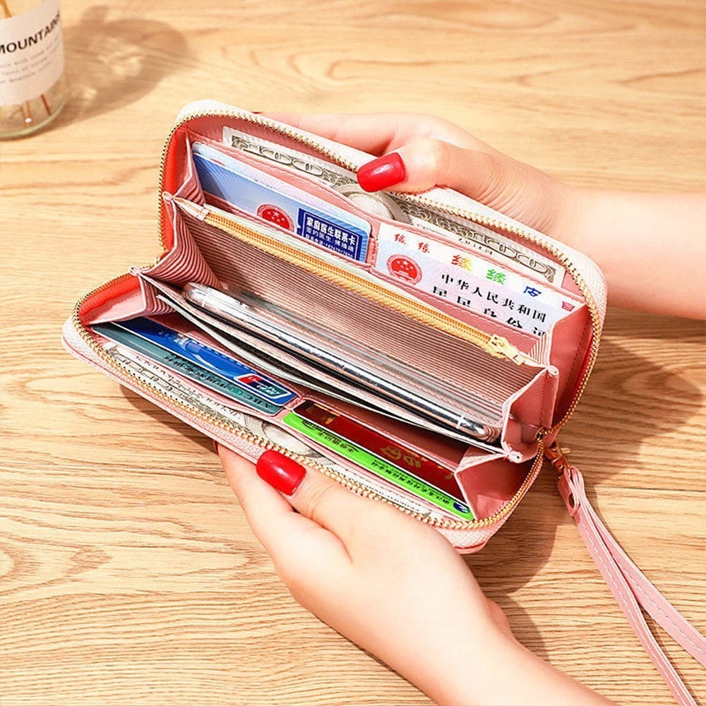 POPmaker Dompet Wanita Murah 10 Slot Kartu - Gambar 3