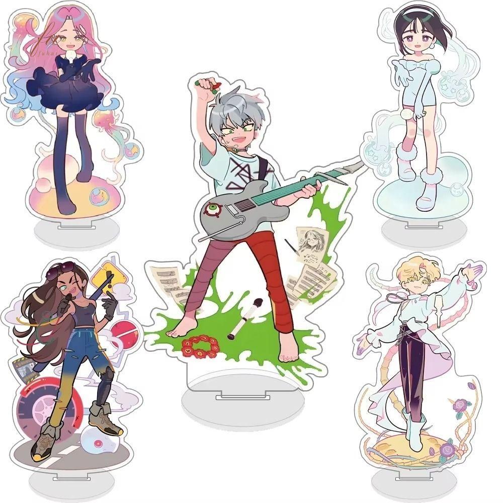 FUHUI Alien Stage Acrylic Stand, Luka Mizi Hyuna Anime Peripheral Sua ...