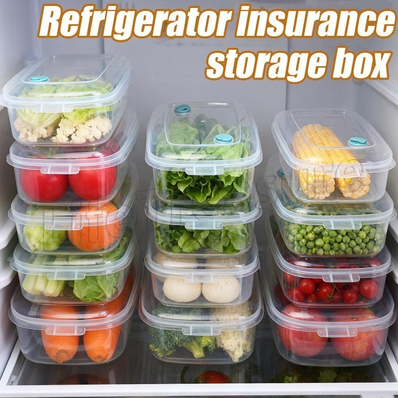 Refrigerator Vegetable Fruit Fresh-keep Box - Food-grade, Leakproof ...