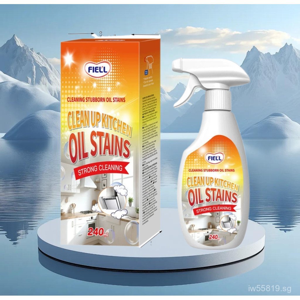 READY STOCK Grease Cleaner, Degreaser, Kitchenware Cleaner, Oil Stain ...