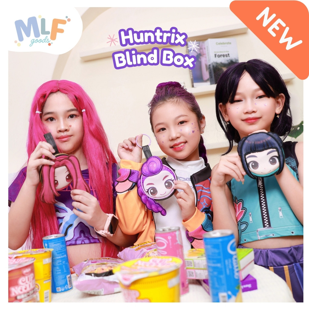 MLFG - Huntrix BLIND BOX / Blind box keychain cute character huntrix ...