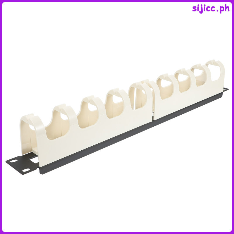 Easy Assemble White Cable Management System Metal Rail for Server Rack ...