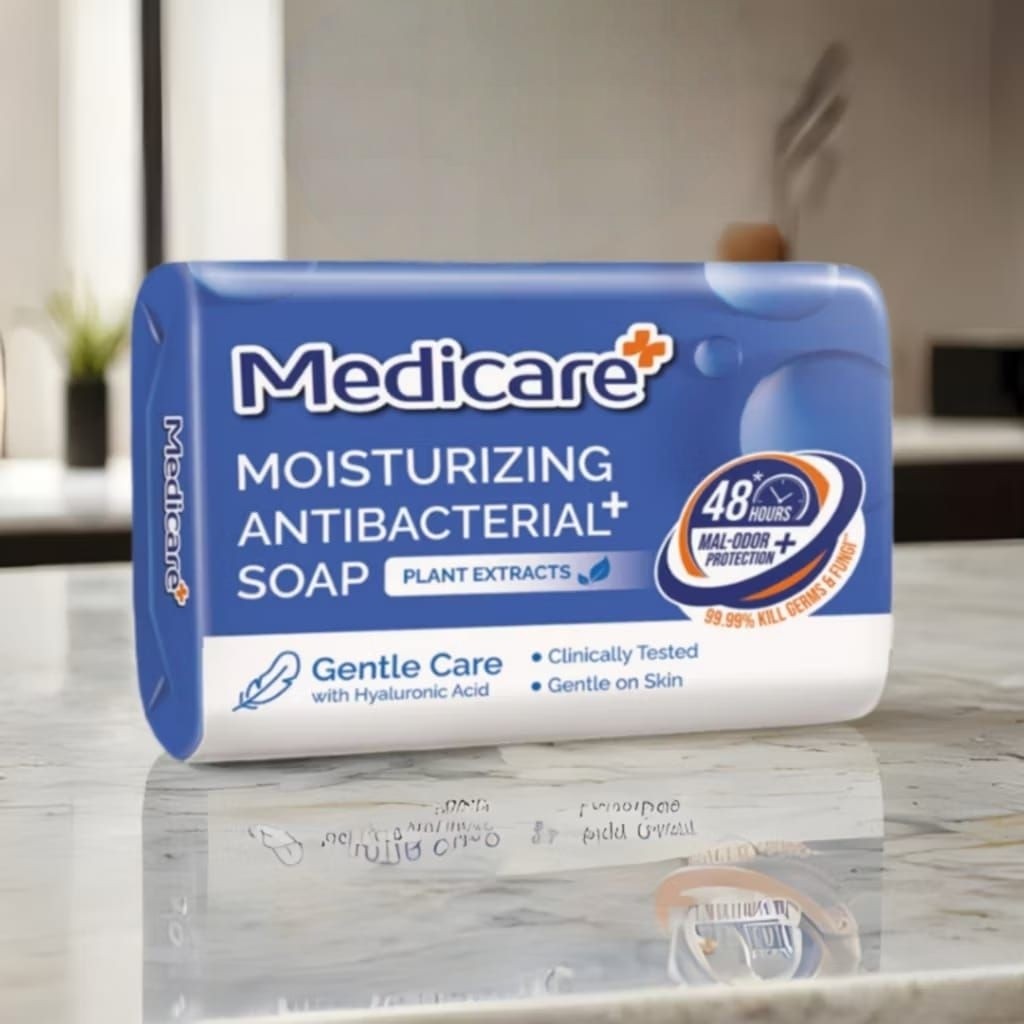 Medicare Sabun Mandi Batang Anti Bacterial 80 gr - Gambar 3