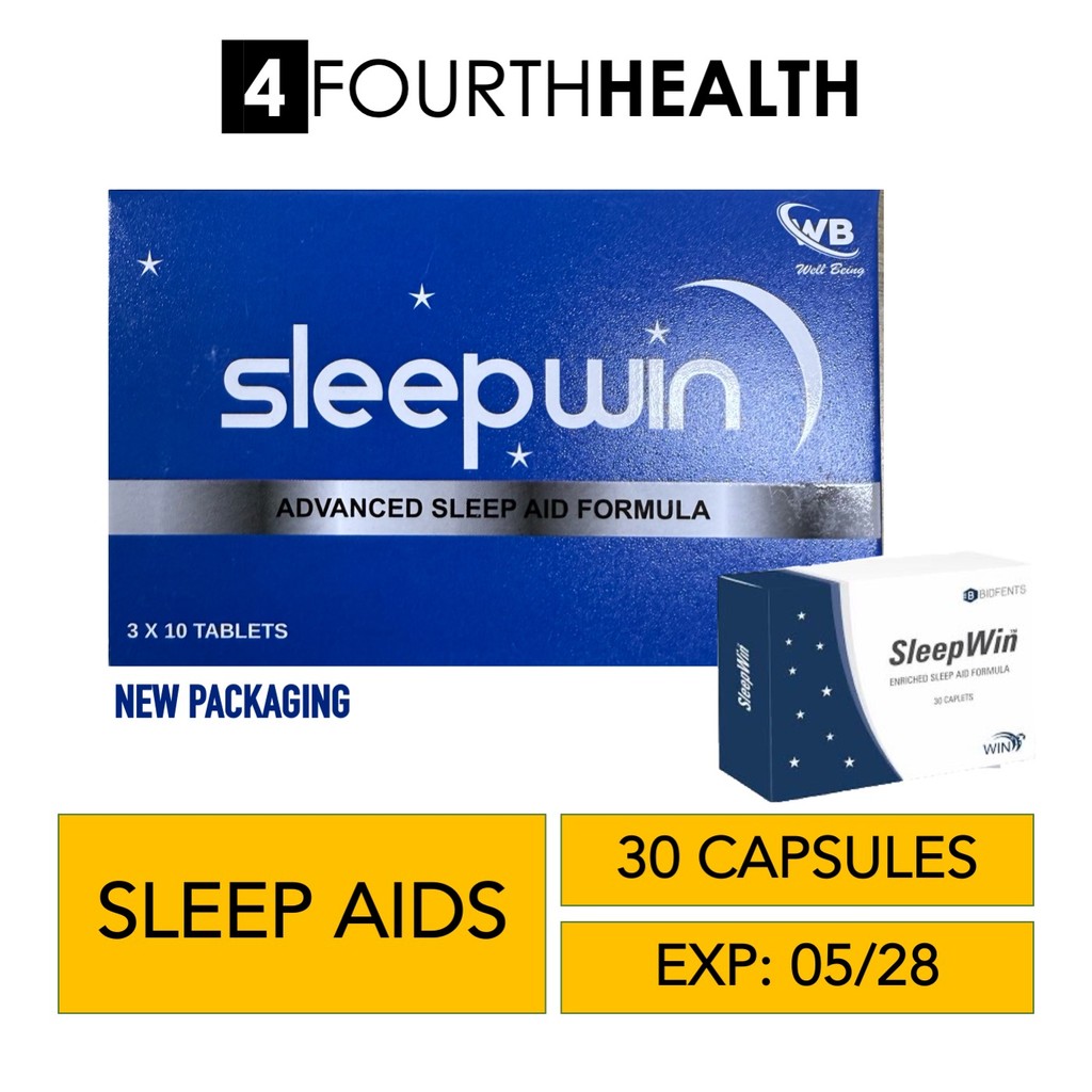 [EXP 05/28] Sleepwin Enriched Sleep Aid Formula 30 Cap | Shopee Singapore