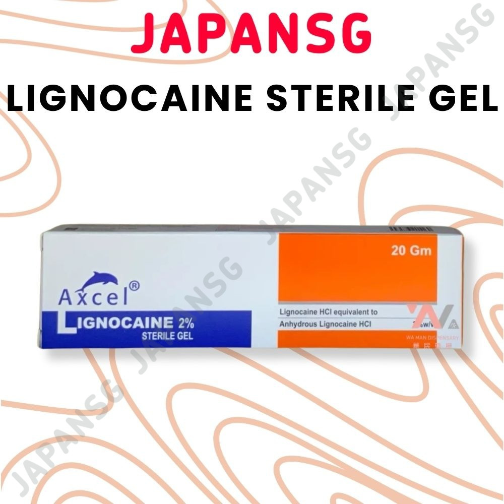 Axcel Lignocaine 2% Sterile Gel 20g | For Anesthetic and Lubricating  Purposes | Shopee Singapore