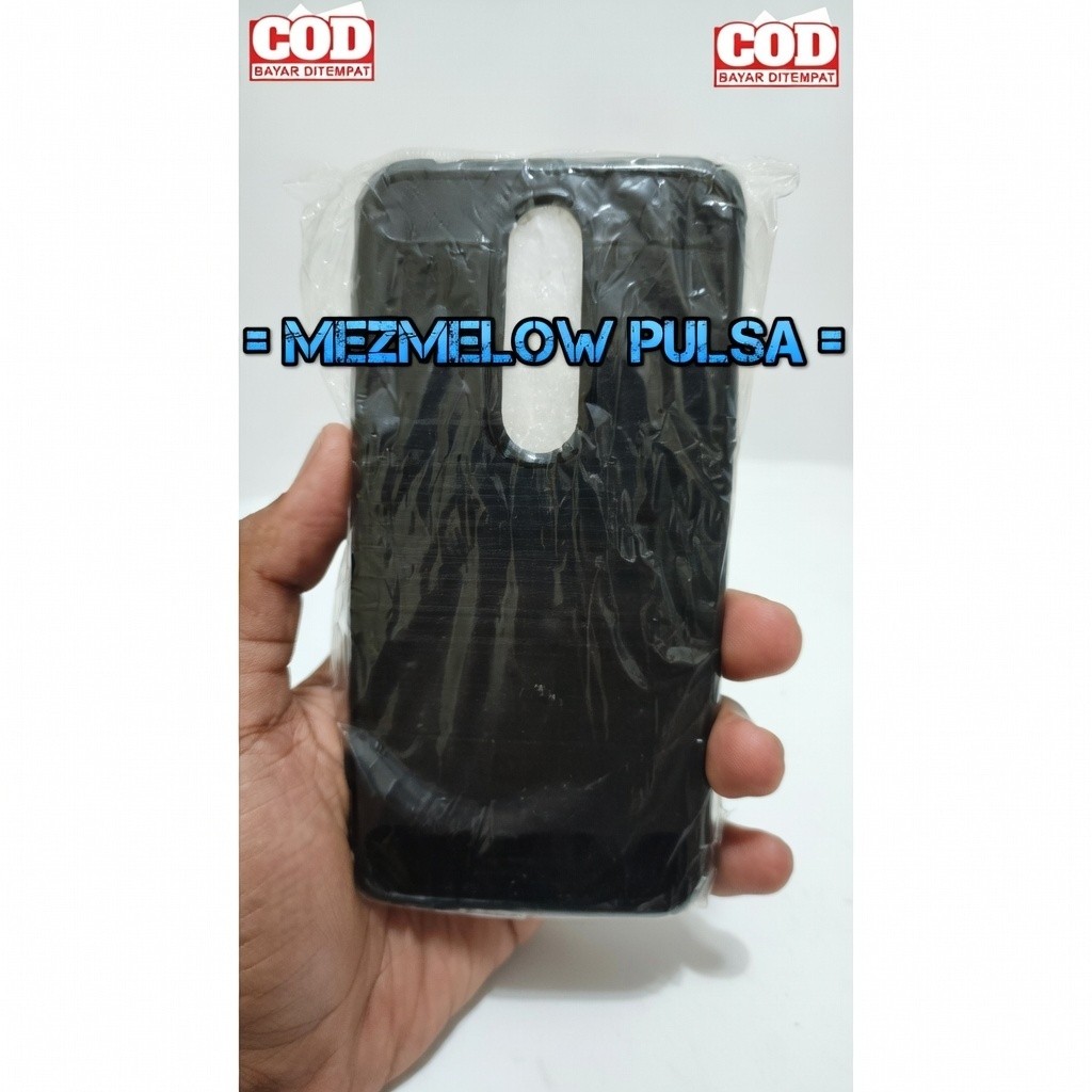Case Hape Fiber Carbon Caseng Softcase NOKIA 6.1 PLUS / NOKIA X6