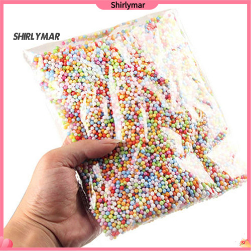 Sr Assorted Colors Craft Styrofoam Filler Foam Mini Beads Kids DIY ...