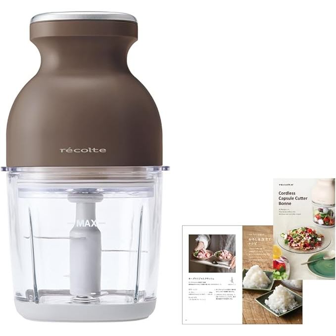 キッチン家電 recolte Cordless Capsule Cutter Bonne recolte RCP-7 Cordless Capsule Cutter Bonne Food Processor Chopper