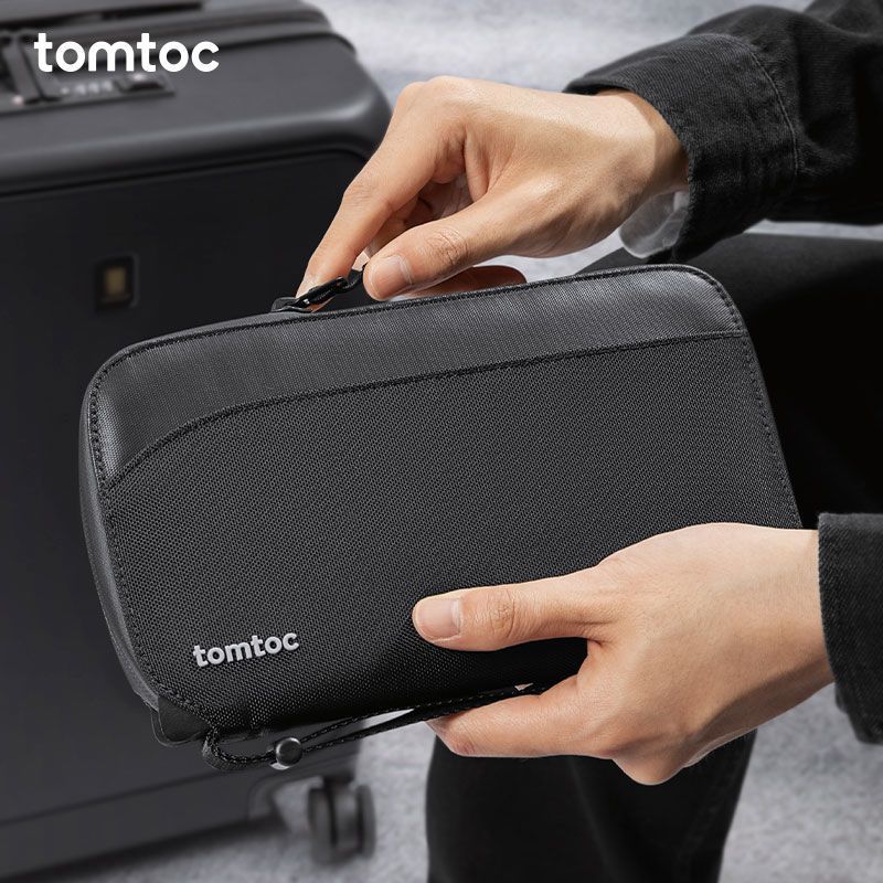 tomtoc 护照夹 9113 Passport Holder Wallet Large Capacity Travel Organizer ...