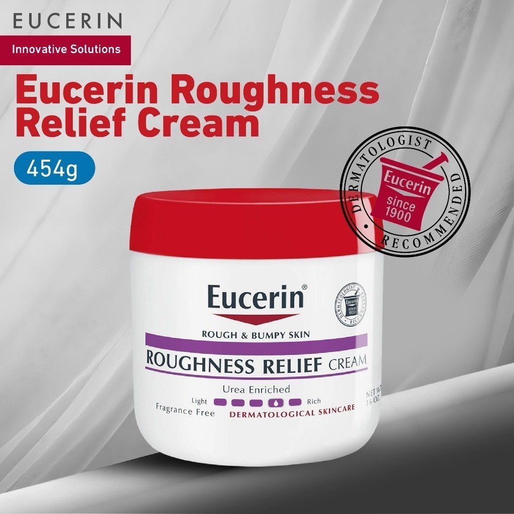 [SG] Eucerin Roughness Relief Cream, Body Moisturizer for Rough & Bumpy ...