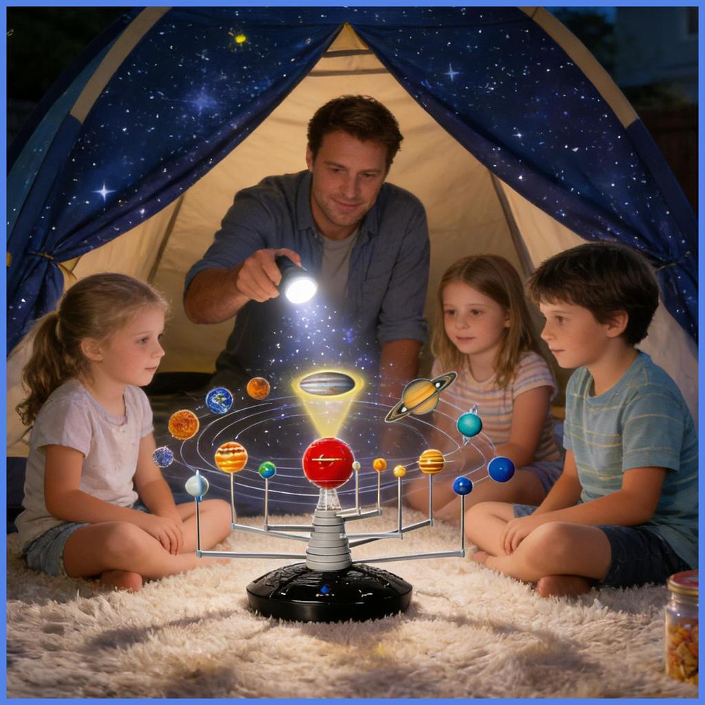 Solar System Toys STEM Toys With LED Projector Space Themed Planet ...