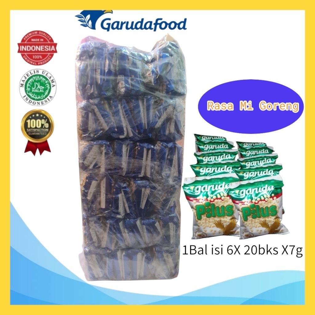 Garuda Pilus Fried Noodles 1 Bal contains 6 Packs X 20 packs X 7g ...