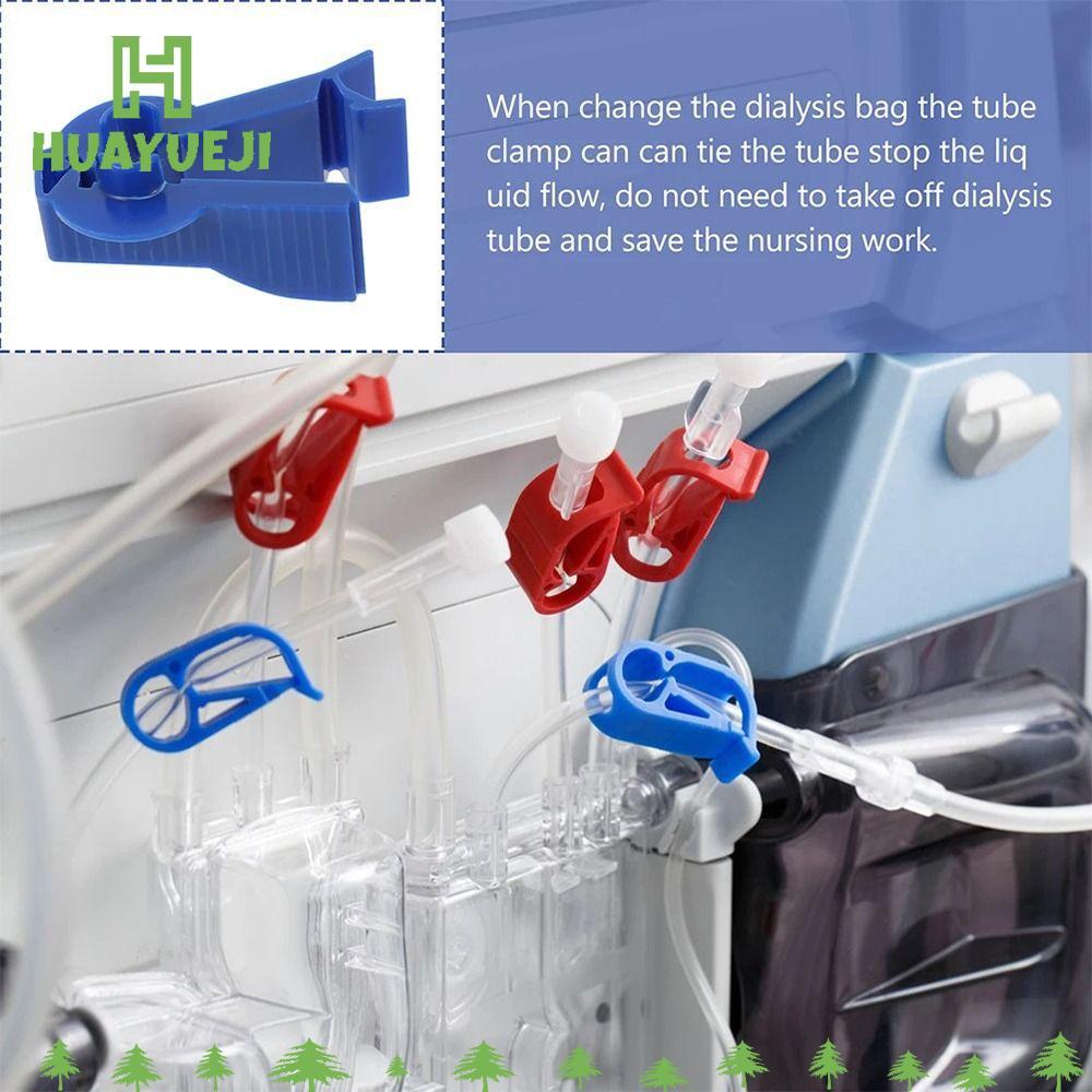 HUAYUEJI Dialysis Bag Clamp, Anti-slip Durable Peritoneal Dialysis ...
