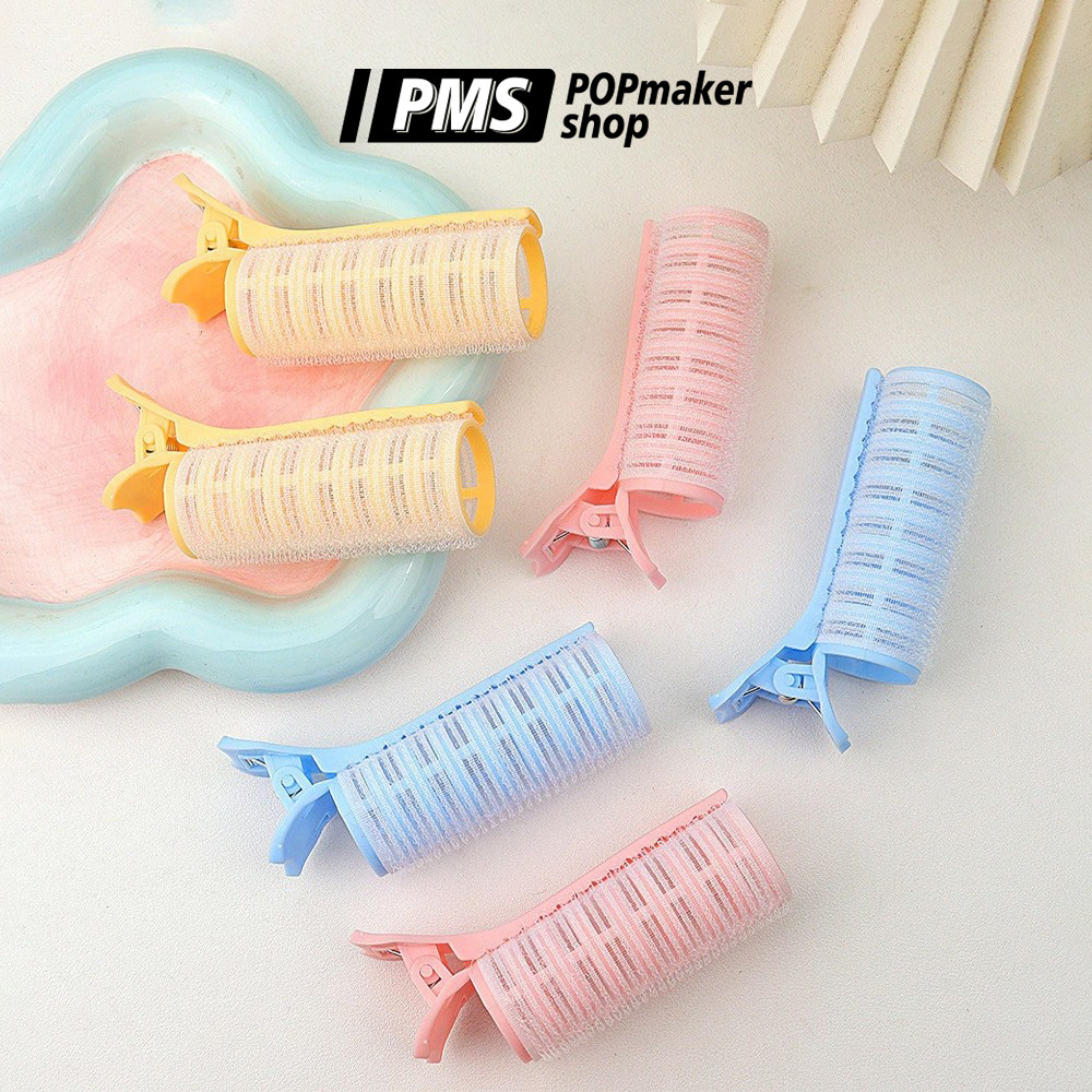 POPmaker Jepit Rambut Roll Korea Ringan Praktis