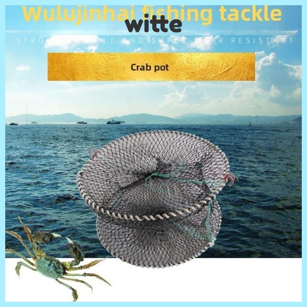 WITTE Crayfish Fishing , Foldable Design Spring Mechanism Crab Cage ...