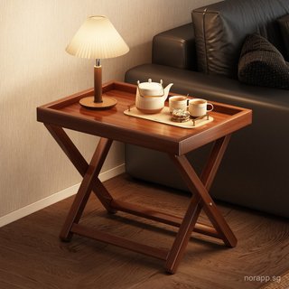 Foldable small table for outdoor picnics, portable small coffee table ...