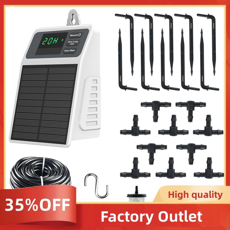 Solar Powered Automatic Drip Irrigation System for Garden Balcony- DIY ...