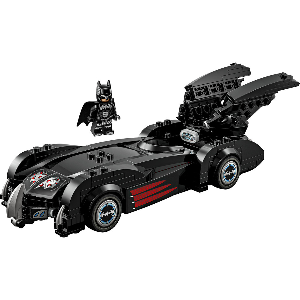 LEGO Super Heroes DC 76333 Batman & Robin Batmobile (272 Pieces), Mainan Anak Laki-Laki, Mainan Mobil, Block - Gambar 2