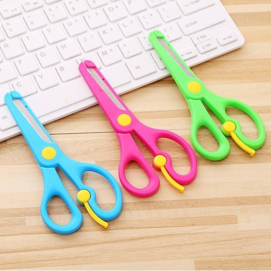 POPmaker Gunting Anak Mini Aman Warna-Warni - Gambar 3