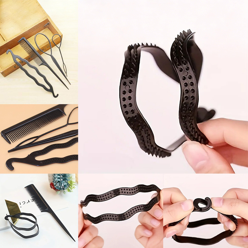 POPmaker Sisir Rambut & Aksesoris 4pcs Wanita - Gambar 3