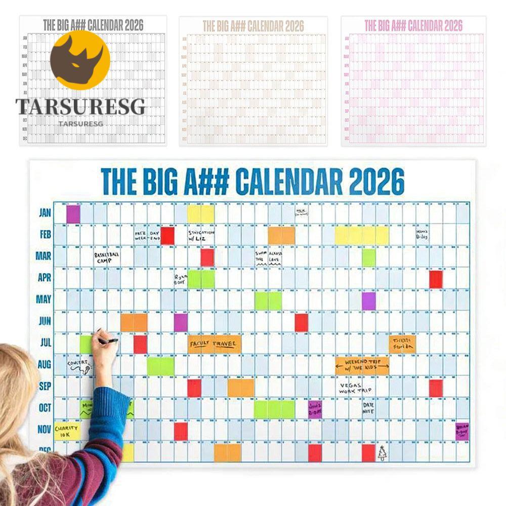 TARSURESG 2026 Calendar Planner Sheet, Large Planner Target Wall ...