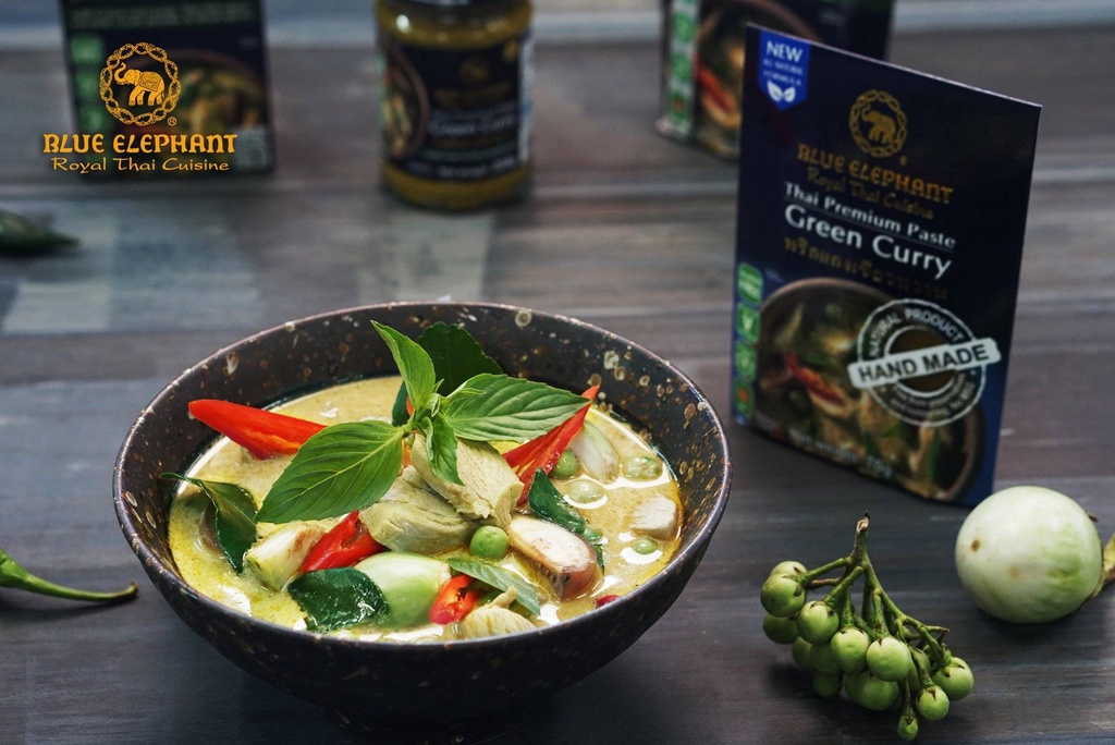 Green curry blue elephant clearance