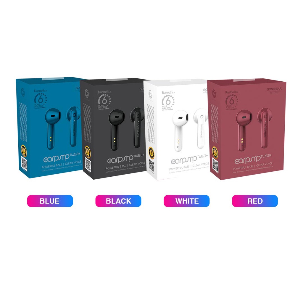 SonicGear Earpump TWS 3+ Bluetooth Ear buds Earphone True