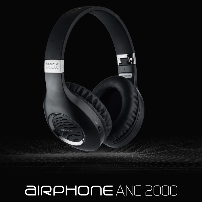 SonicGear AirPhone ANC2000 Active Noise Cancellation Bluetooth