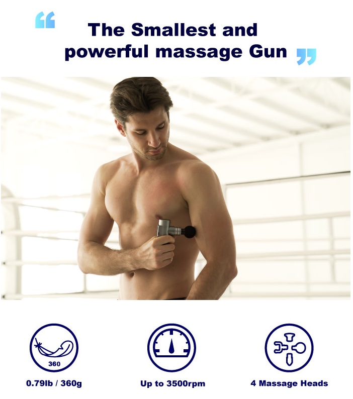 Xiaomi Merach Nano Massage Gun Pocket Size Portable Deep Muscle ...